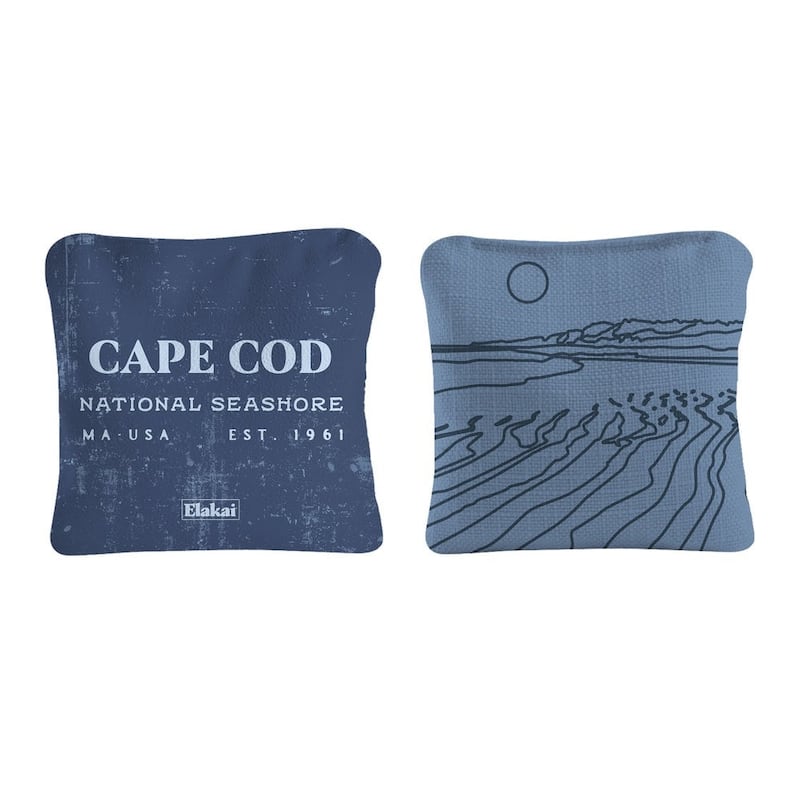 Cape Cod National Park Dual Sided Pro Cornhole Bags (Set of 4)