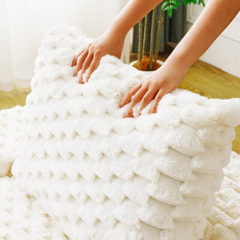 Free Combination Modular Couch Fluffy Turtle Velvet Sectional Sofa