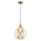Option Antique Brass / Mercury Shade