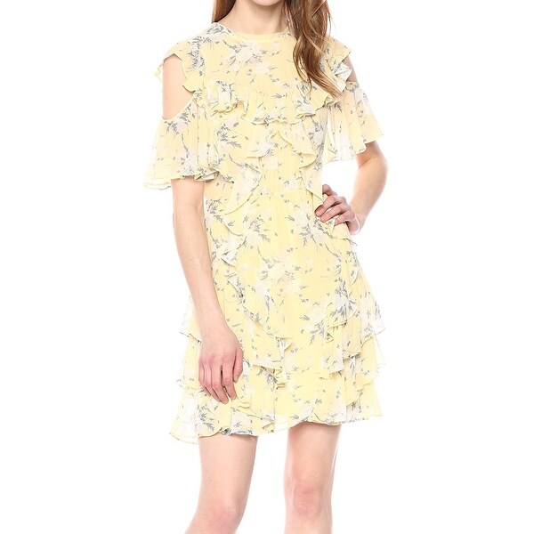 rebecca taylor yellow dress