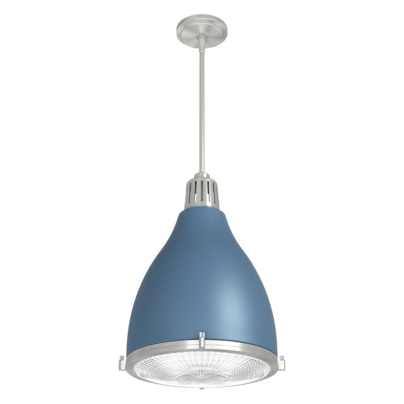 Hunter Bluff View Retro 14" 3-Light Pendant - Kitchen Island, Dining Room - Mid-Century Modern, Industrial, Transitional
