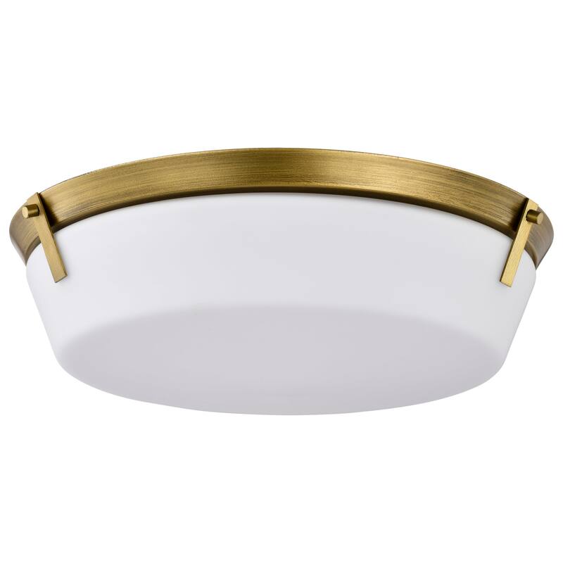 Nuvo Lighting 60/7751 Rowen 4 Light 19" Wide Flush Mount Ceiling - Natural Brass