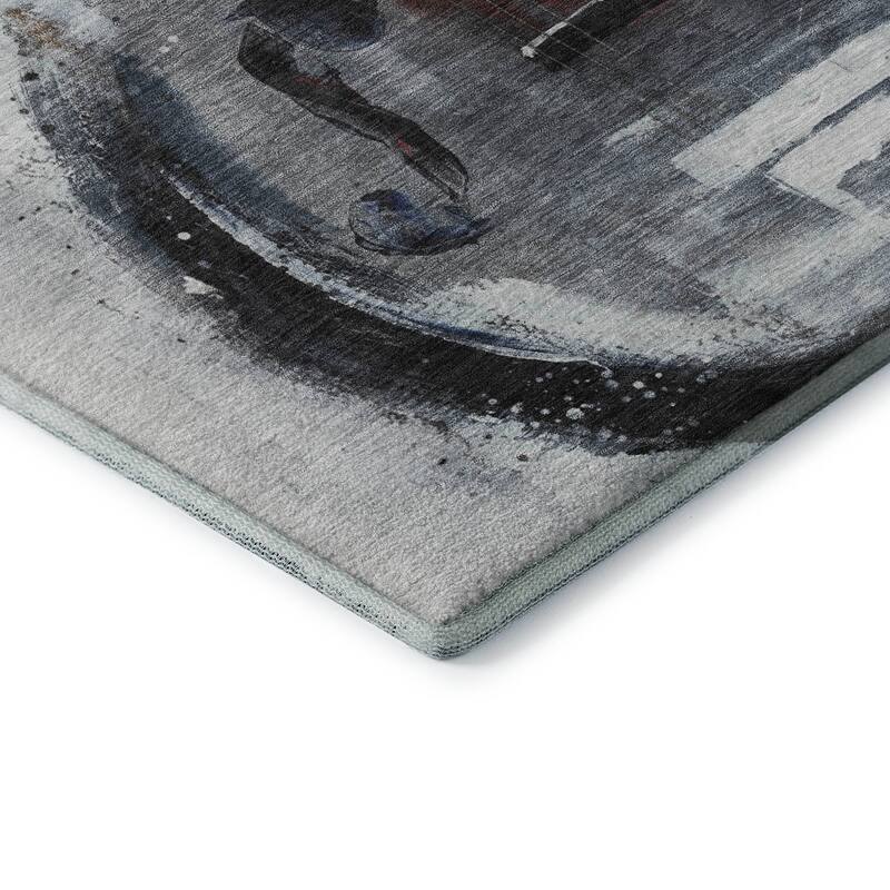 Premium Washable Super Soft Modern Guitar Mayfield Rug