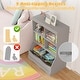 preview thumbnail 29 of 32, Costway 3-Tier Children's Multi-Functional Bookcase Toy Storage Bin - See Details