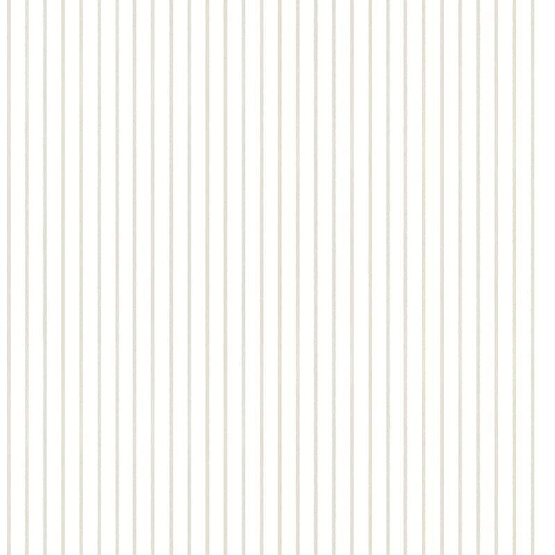 Erin Gates Oliver Taupe Simple Stripe Wallpaper