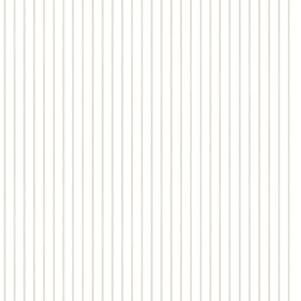 Erin Gates Oliver Taupe Simple Stripe Wallpaper