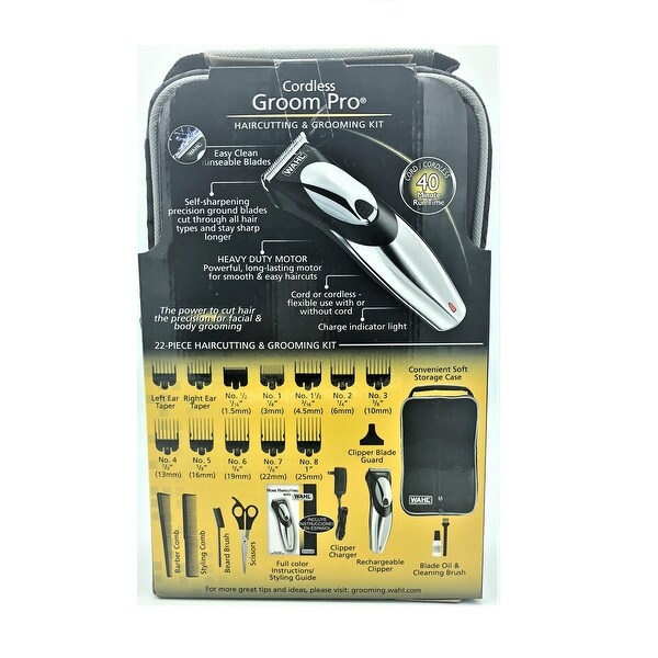 wahl cordless groom pro hair clipper review