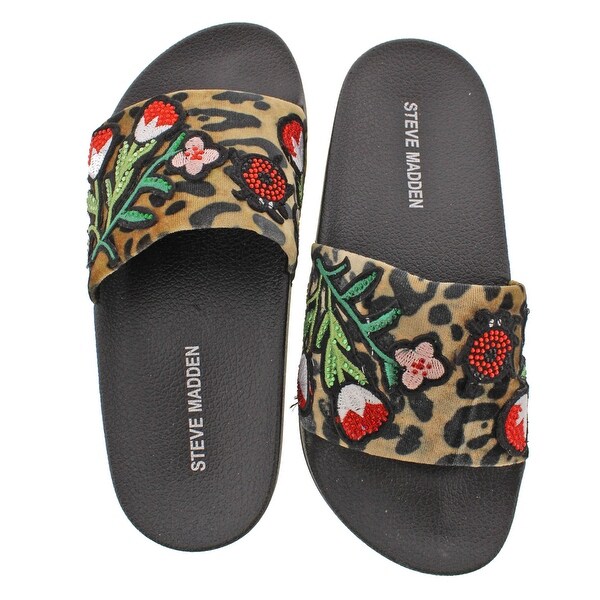 steve madden velvet slides