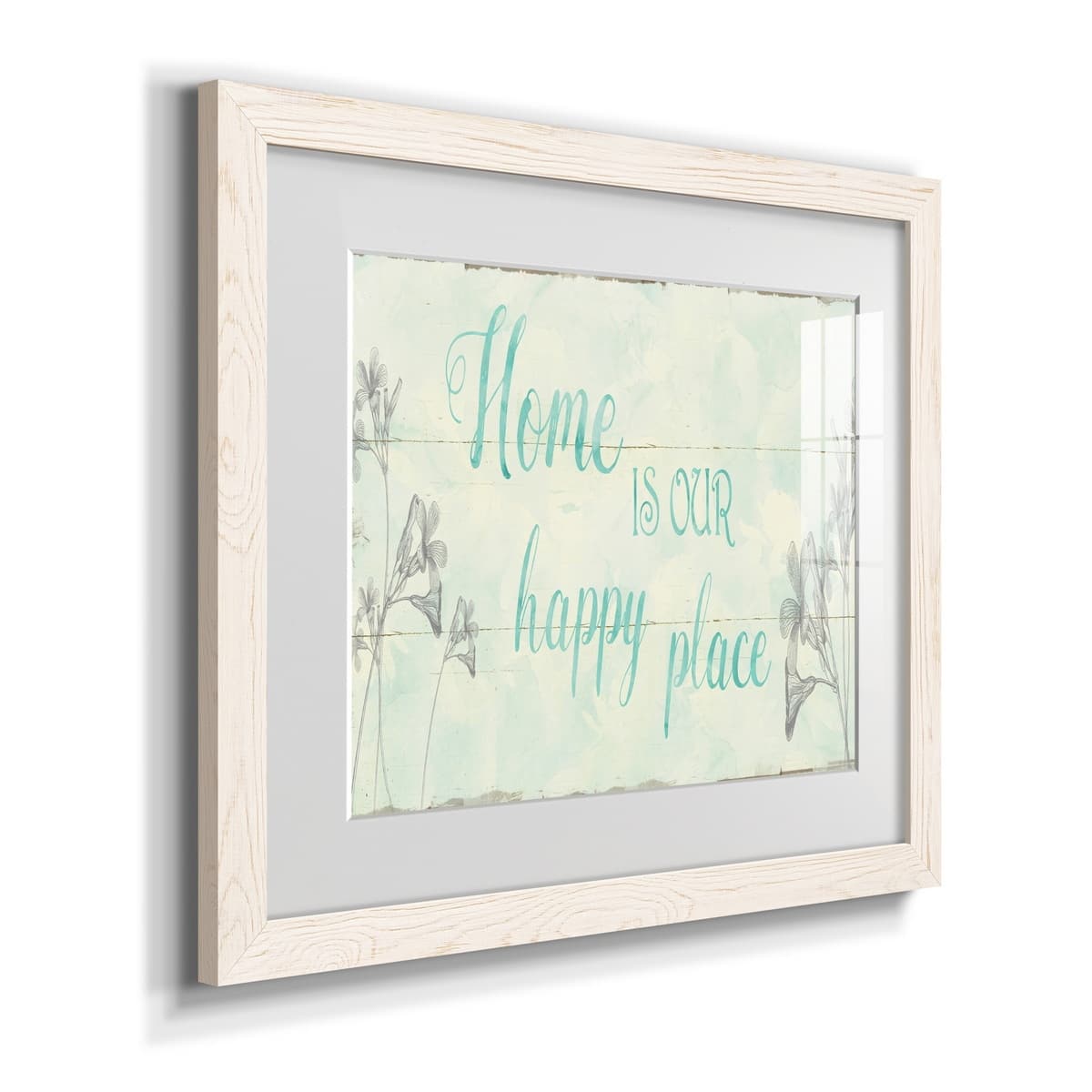 Home is Our Happy Place-Premium Framed Print - Ready to Hang - Bed Bath ...