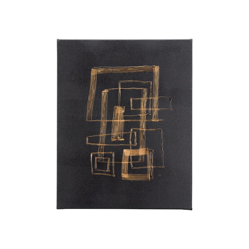 Lines IV (20 x 25) Canvas Art Print - Small