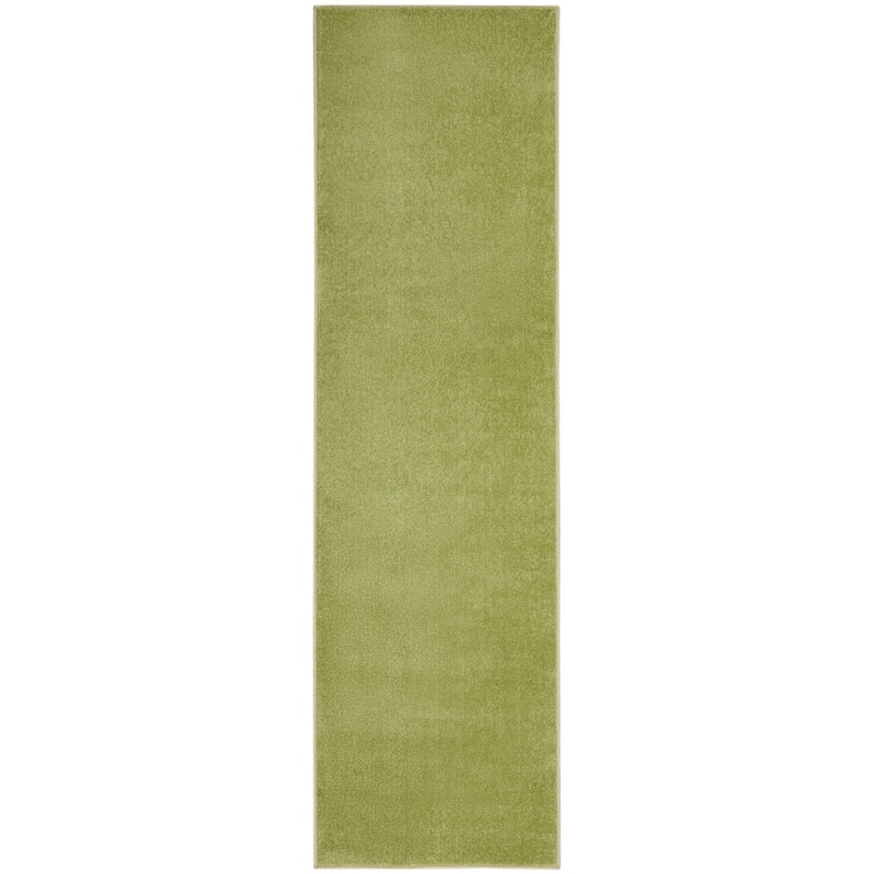 Nourison Essentials Solid Contemporary Indoor/Outdoor Area Rug