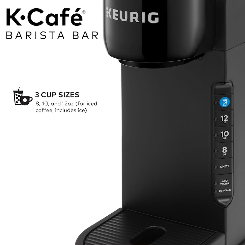 Keurig® K-Café Barista Bar Single Serve Coffee Maker and Frother