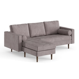 Bloomfield Velvet Reversible Sectional - Bed Bath & Beyond - 40167616