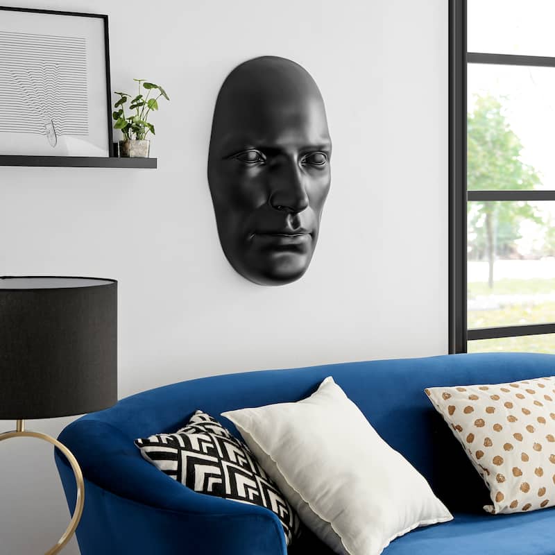 Sumerian Faces Resin Wall Sculptures