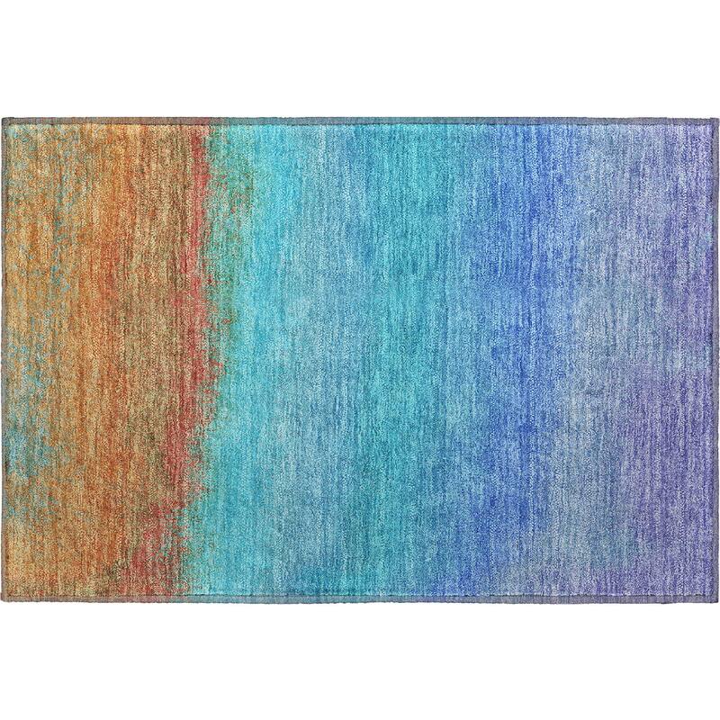 Premium Washable Super Soft Abstract Ombre Mayfield Rug