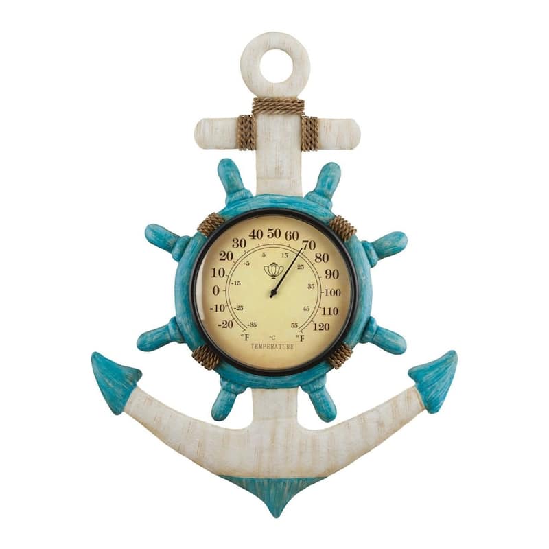 Thermometer Wall Decor - Anchor