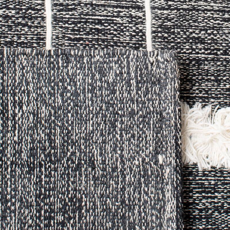 SAFAVIEH Handmade Striped Kilim Kizzy Modern Cotton Rug -