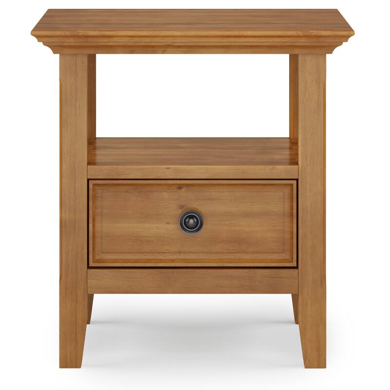 WYNDENHALL Halifax Solid Wood 19-inch Square End Table - 19 inch wide