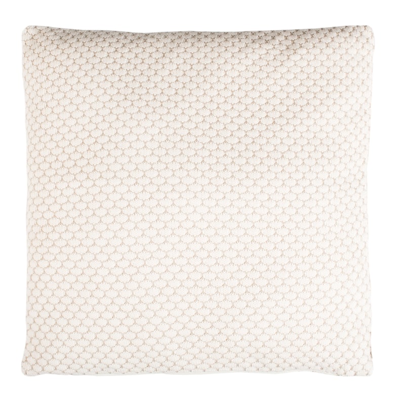SAFAVIEH Ricia Sweet Knit Natural 20-inch Decorative Pillow