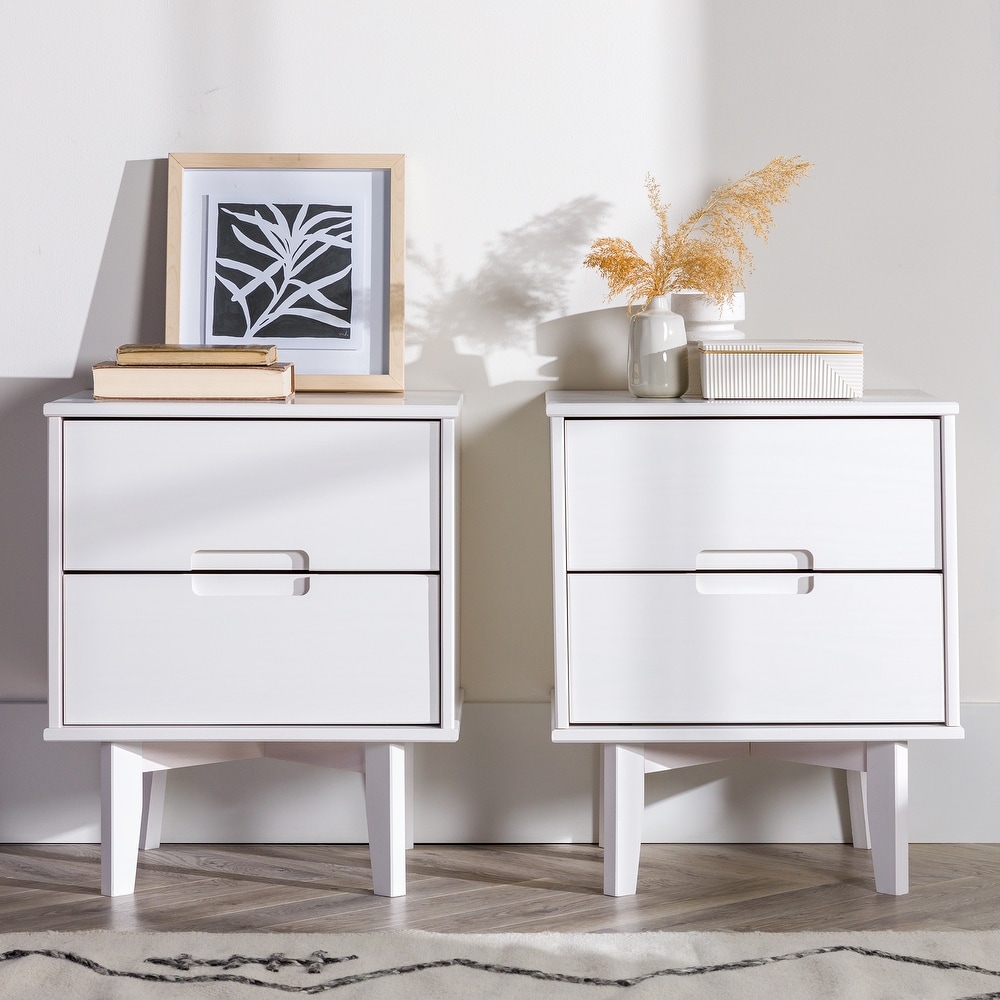 Inexpensive white nightstands sale