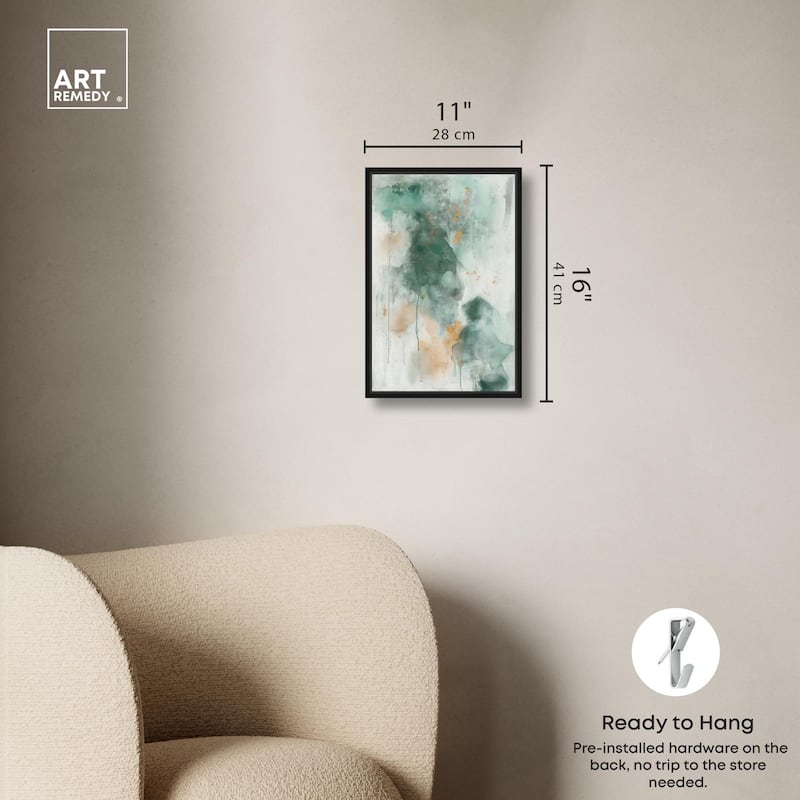 Verdant Vapors I Canvas by Art Remedy