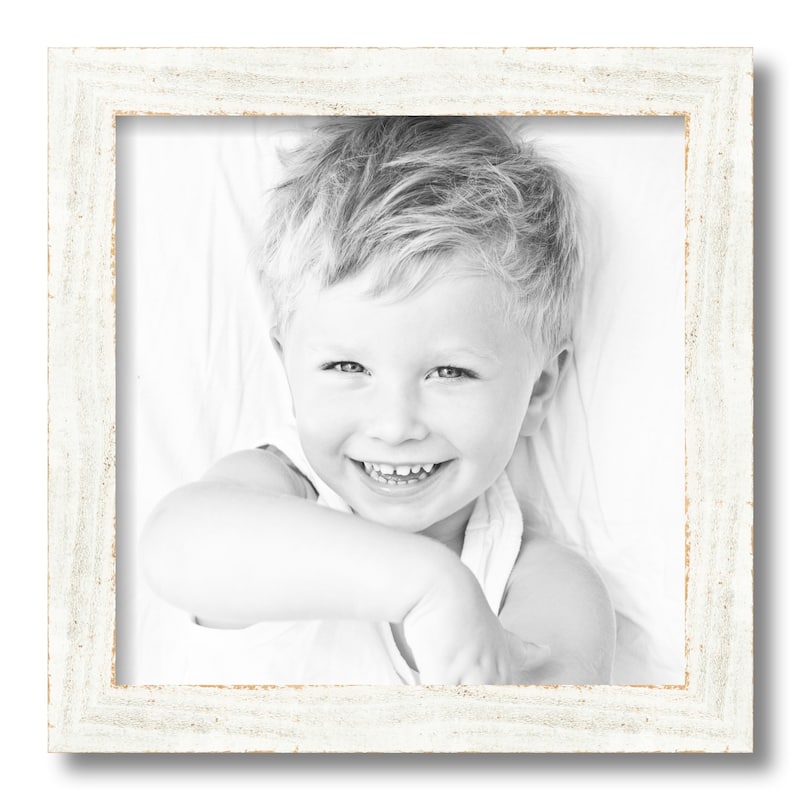 ArtToFrames Bosswood Rustic 13x13 Inch Picture Frame, 1.63 Inch Wood Poster Frame Available in Multiple Colors (SM-SC-13x13)
