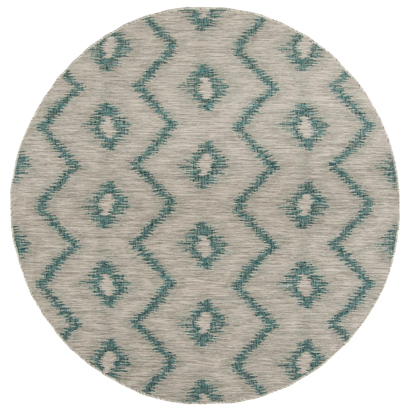 SAFAVIEH Courtyard Gorica Indoor/ Outdoor Waterproof Patio Backyard Rug