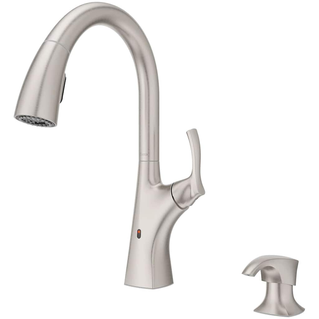 Pfister F-529-EMC Masey 1.8 GPM Single Hole Pull Down Kitchen Faucet