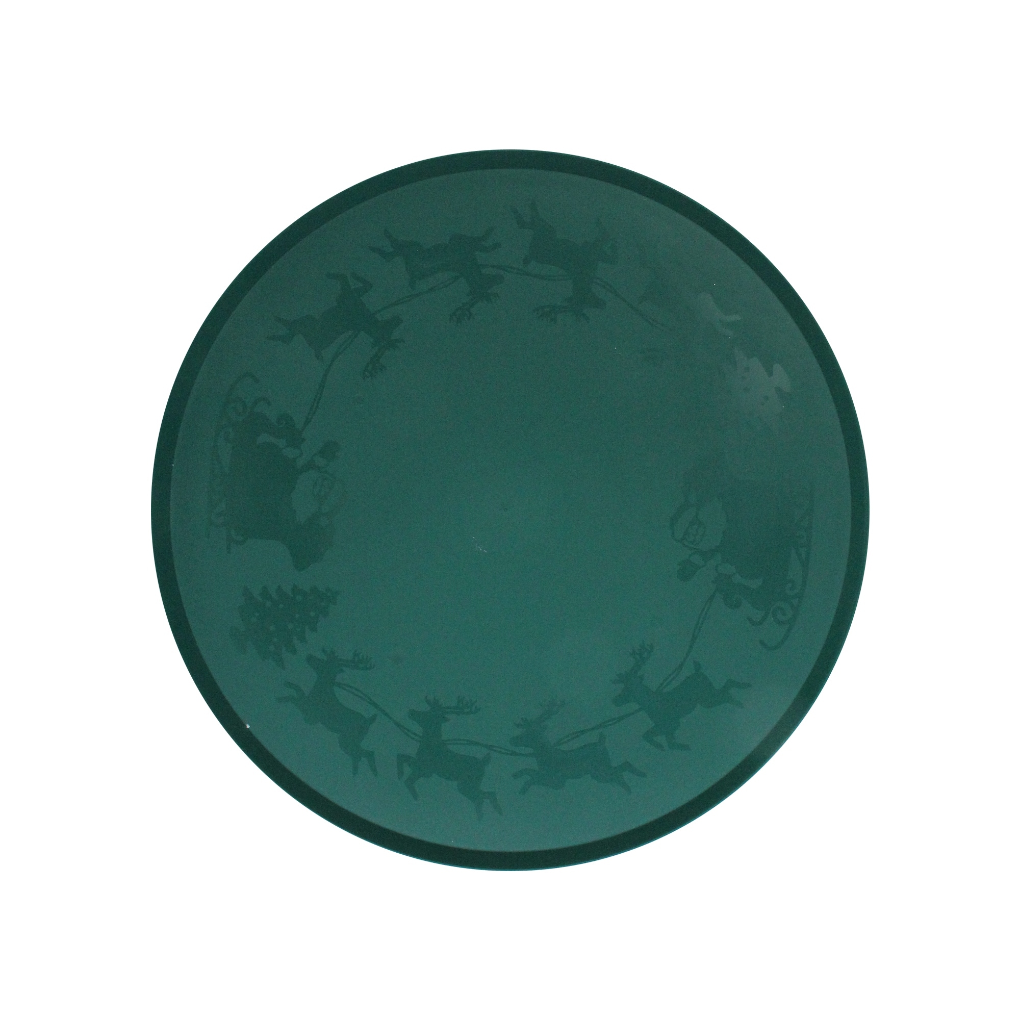28" Handi Thing Resin Christmas Tree Stand Tray - Green - 28