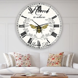 Metal Insect Pendulum Wall Clocks Kitchen Patio Porch Home Decor. 
