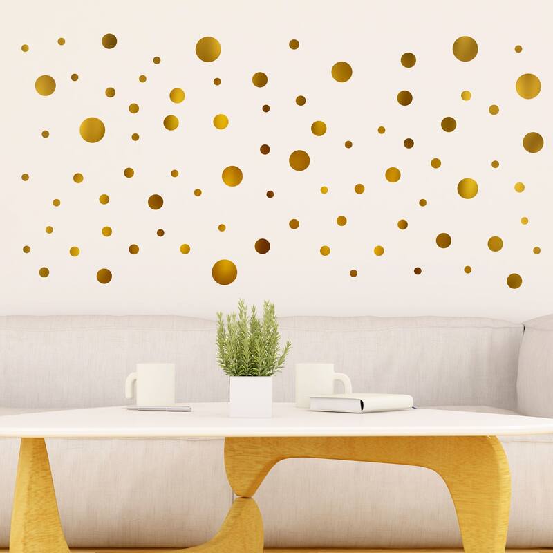 Walplus Polka Dots Wall Sticker Big Wall Home Decoration Nursery Decor