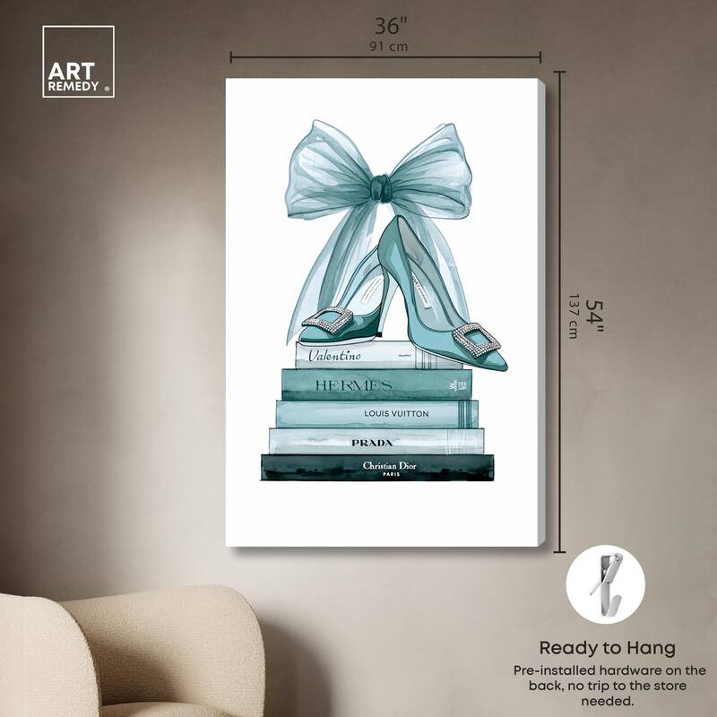 Luxury in Layers Canvas by Art Remedy, Gallery Wrapped