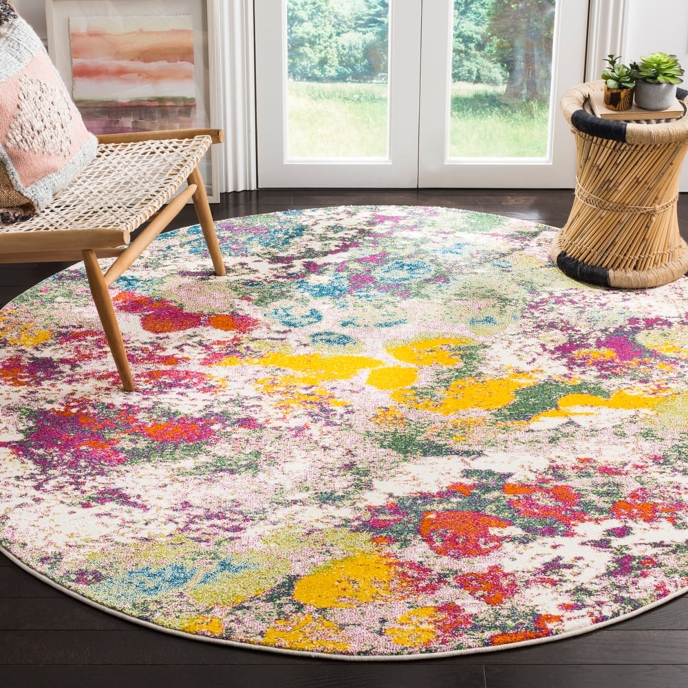 SAFAVIEH Watercolor Sophie Modern Abstract Rug