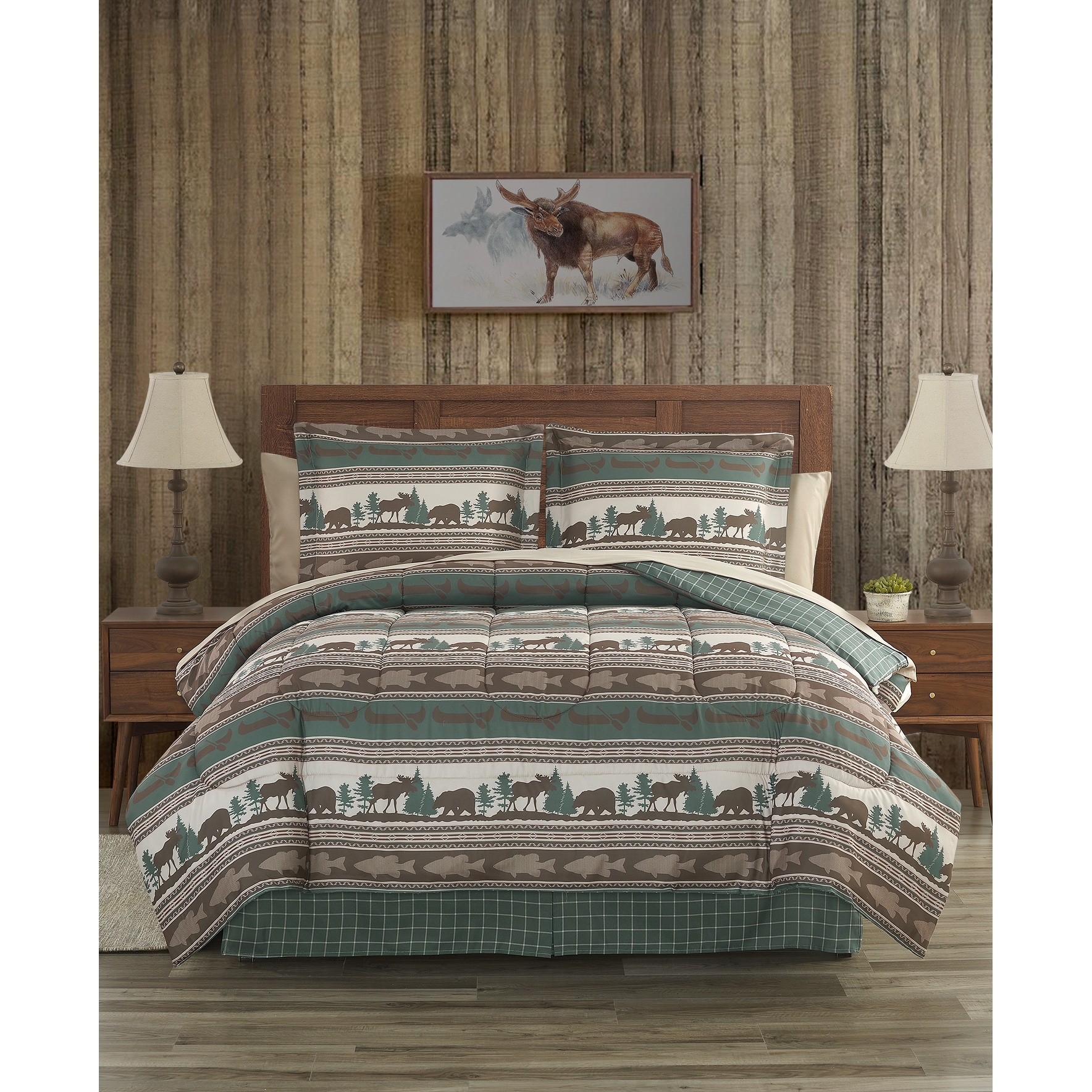 Modern Threads Granada 8-Piece Printed Reversible Comforter Complete Bed  Set - On Sale - Bed Bath & Beyond - 14655455