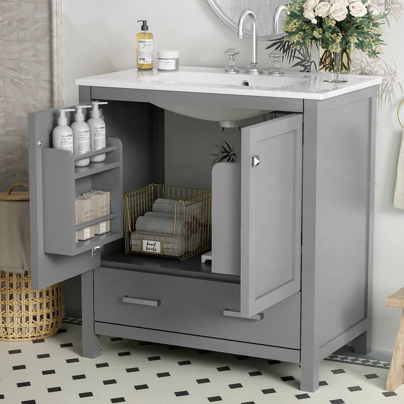 Bathroom Vanity with Single Sink