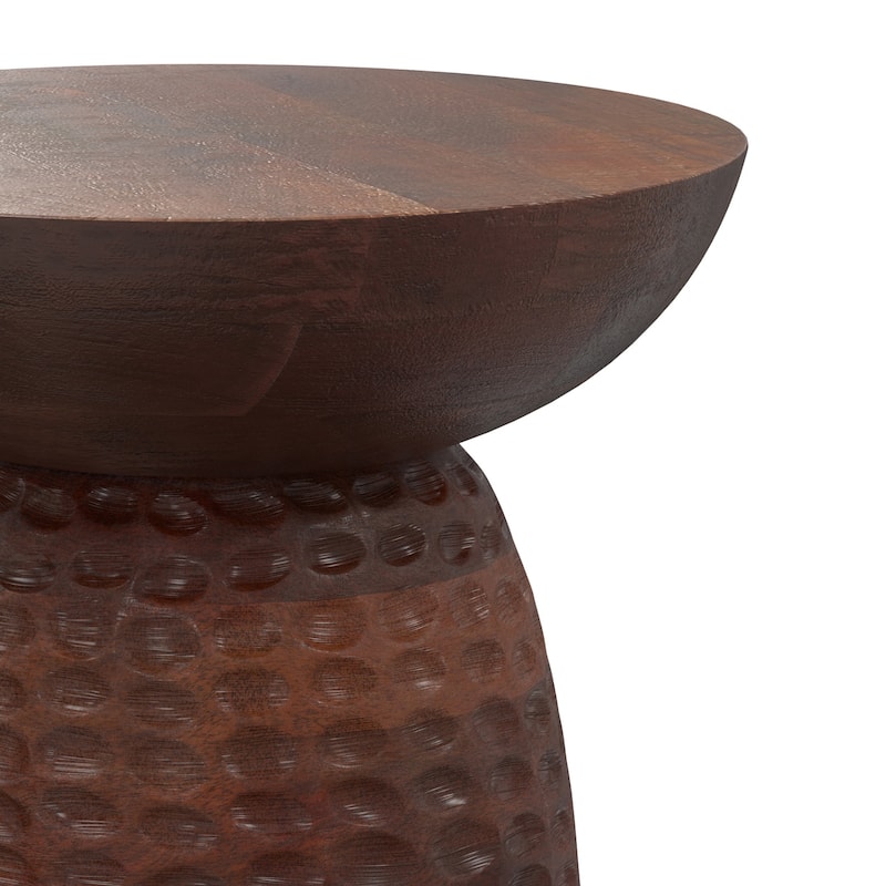 WYNDENHALL Willis 16 inch Wide Accent Table - 16" D x 16" W x 23" H 
