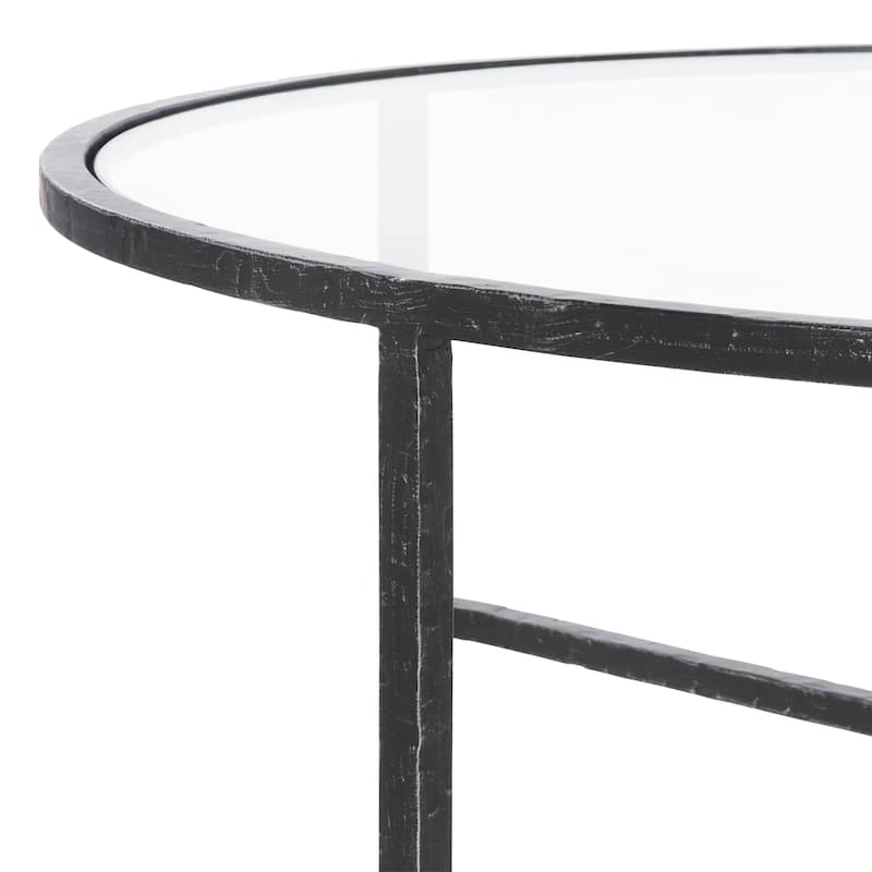 SAFAVIEH Couture Tauri Forged Metal Round Coffee Table - 36"W x 36"D x 15"H