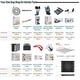 preview thumbnail 4 of 14, 5 Pieces Kitchen Tools with Melon Baller, Ice Cream Scoop, Bottle Opener, Y-peeler, Lemon Zester