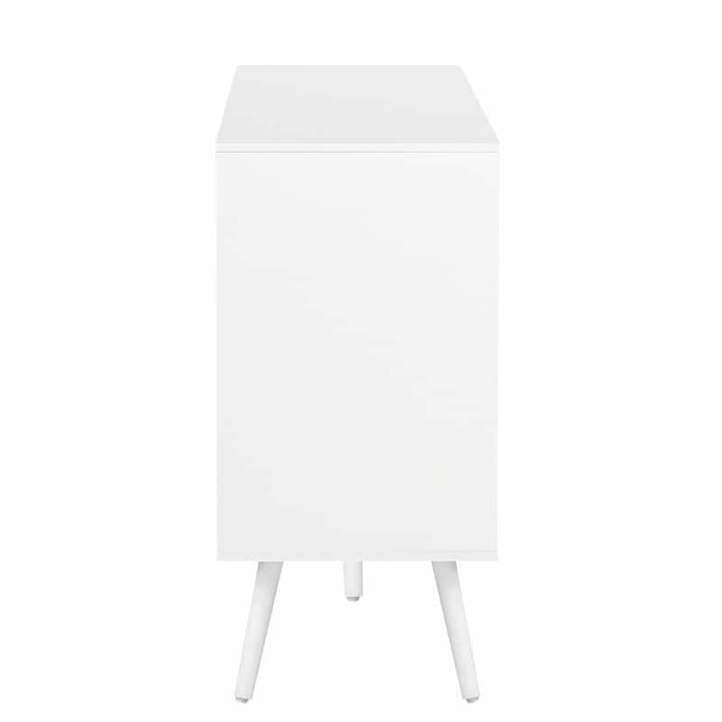 Modern Cabinet with 2 Doors and 3 Drawers