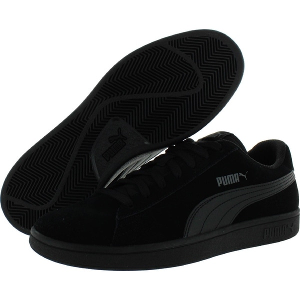 puma black shoes suede