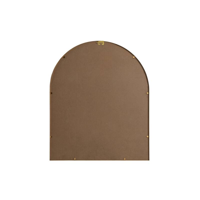 Indigo Home Metal Frame Arch Mirror 30x36 Inch