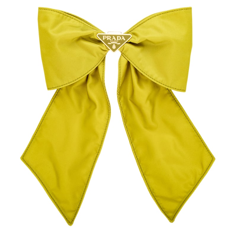 Prada Hair Bow - Green