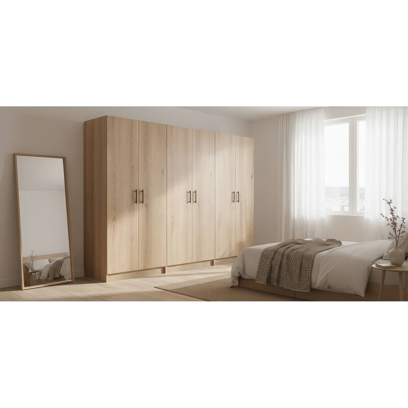 Modex Multi-Purpose Utility Storage Cabinet - W 31.5″ × D 15.7″ × H 70.9″