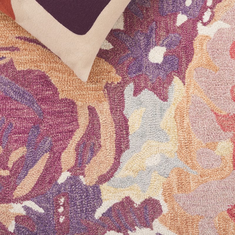 SAFAVIEH Handmade Jardin Siegrun Floral Wool Rug