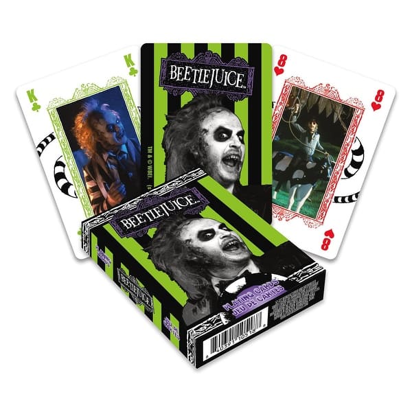 slide 2 of 3, Beetlejuice Playing Cards