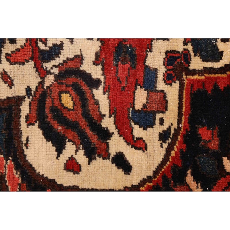 ECARPETGALLERY Hand-knotted Kayseri Vintage Cream Wool Rug - 7'5 x 10'5