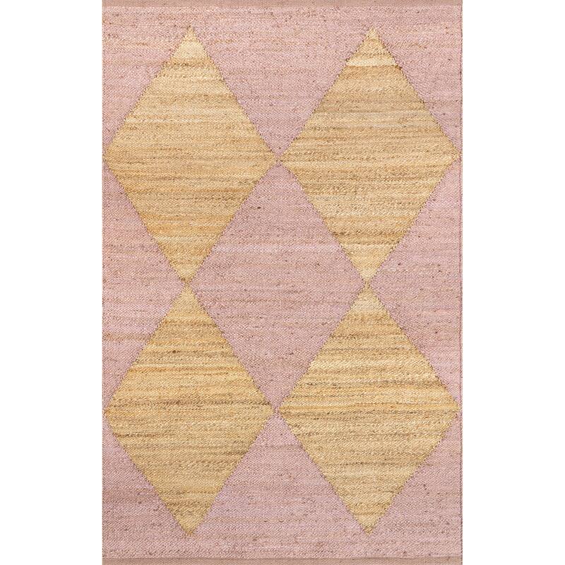 Nuloom Pandora Diamond Jute Area Rug