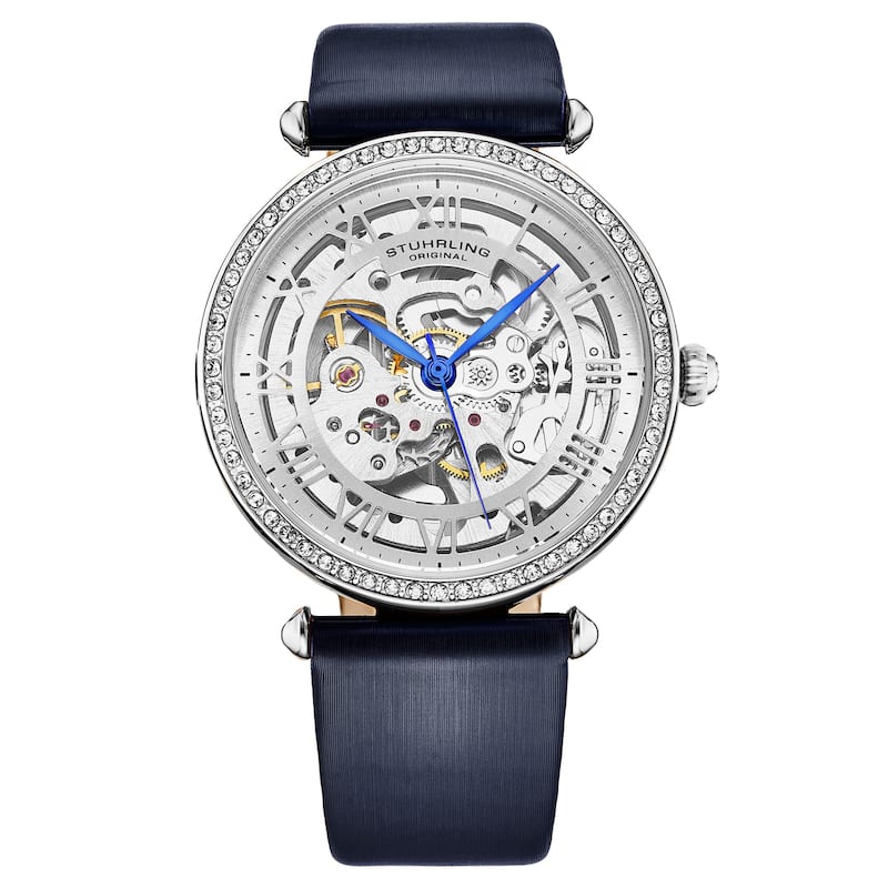 Stuhrling Original Luxe Automatic 4022 38mm Skeleton - Silver2