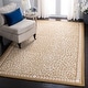 preview thumbnail 2 of 70, SAFAVIEH Handmade Chelsea Cayla Leopard French Country Wool Rug 2'9" x 4'9" - Ivory