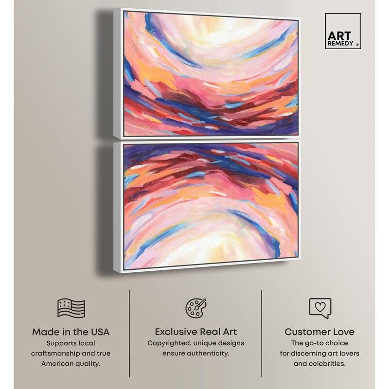 Harmony of Summer Canvas by Art Remedy